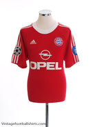 2000-01 Bayern Munich Champions League Shirt M Football Shirt