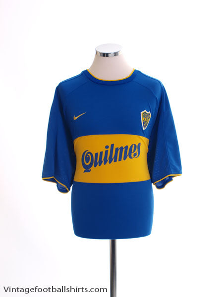 2000-01 Boca Juniors Home Shirt XL Football Shirt