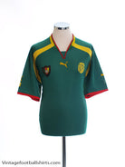 2000-01 Cameroon Home Shirt *Mint* XL Football Shirt