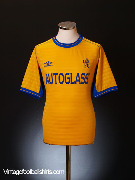 2000-01 Chelsea Away Shirt Y Football Shirt