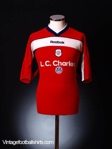 2000-01 Crewe Alexandra Home Shirt *Mint* L Football Shirt