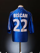2000-01 Dinamo Zagreb Home Shirt Biscan #22 XL Football Shirt