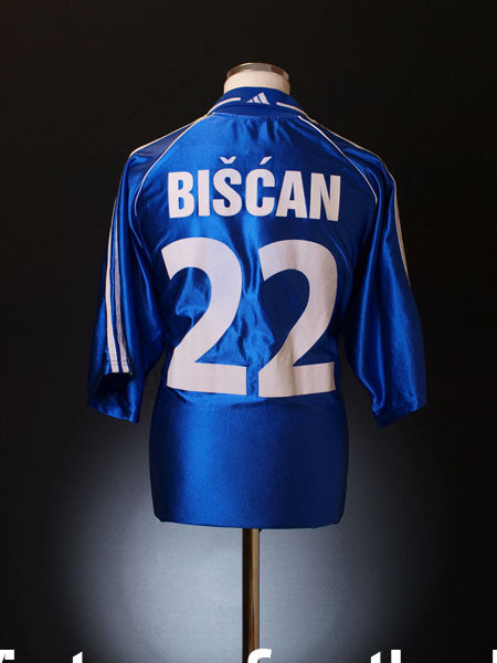 2000-01 Dinamo Zagreb Home Shirt Biscan #22 XL Football Shirt