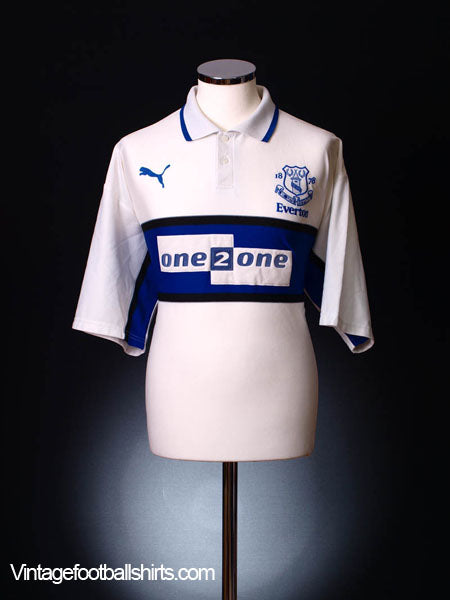 2000-01 Everton Third Shirt XL Football Shirt