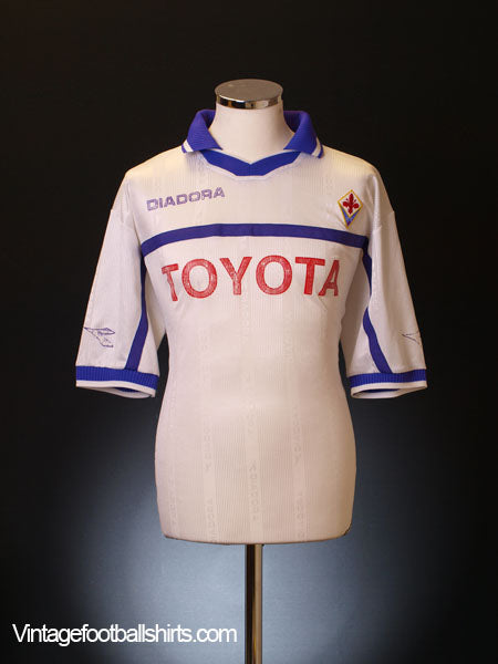 2000-01 Fiorentina Away Shirt XL Vintage Football Shirts - Main Image