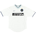 2000-01 Inter Milan Away Shirt S Football Shirt