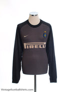2000-01 Inter Milan Goalkeeper Shirt XL Football Shirt