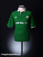 2000-01 Ireland Home Shirt *BNWT* Y Football Shirt