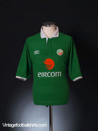 2000-01 Ireland Home Shirt L Football Shirt
