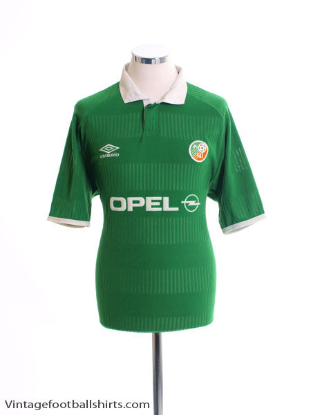 2000-01 Ireland Home Shirt Y Football Shirt