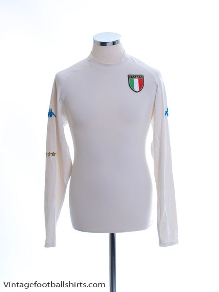 2000-01 Italy Away Shirt L/S XXL Football Shirt