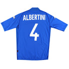 2000-01 Italy Kappa Home Shirt Albertini #4 XXL  Football Shirt