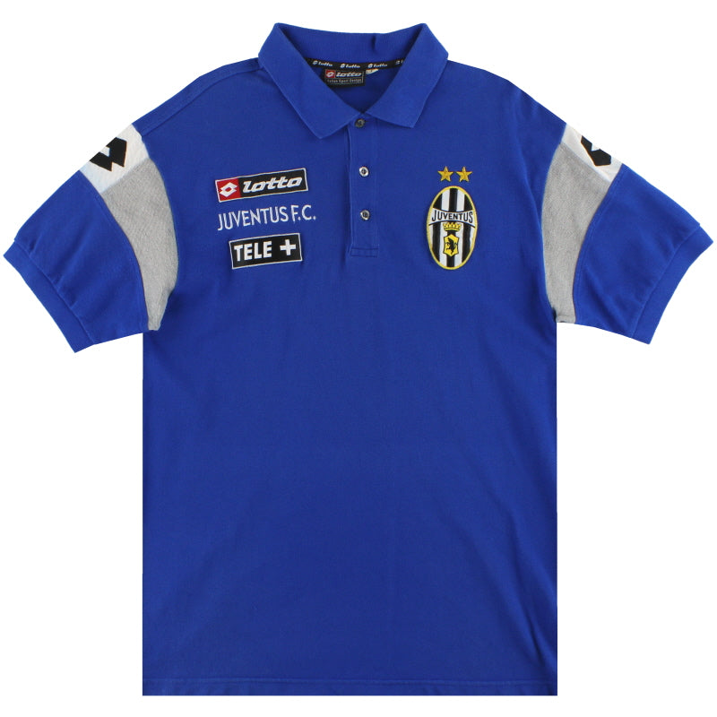 2000-01 Juventus Lotto Polo Shirt L Polo Shirt
