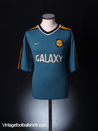 2000-01 LA Galaxy Home Shirt L Football Shirt
