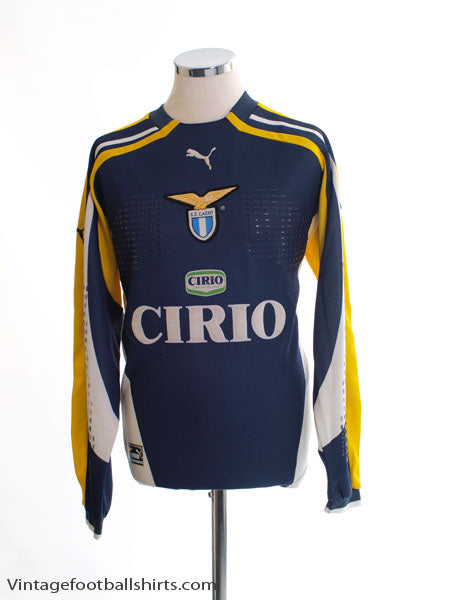 2000-01 Lazio Goalkeeper Shirt M Football Shirt