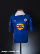 2000-01 Leicester Home Shirt XL Football Shirt