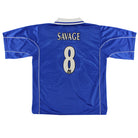 2000-01 Leicester Le Coq Sportif Home Shirt Savage #8 XL Football Shirt
