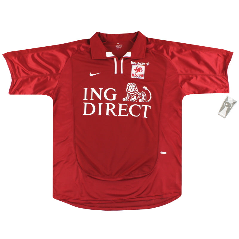 2000-01 Lille Nike Home Shirt *w/tags* XL Football Shirt