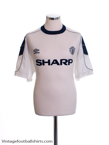 2000-01 Manchester United Away Shirt M Football Shirt