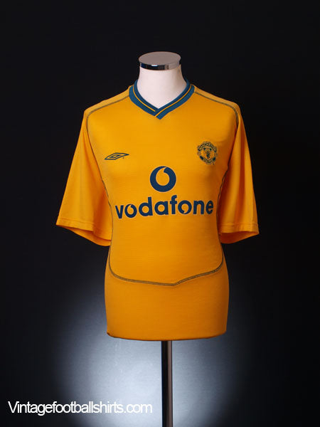 2000-01 Manchester United Goalkeeper Shirt XL Football Shirt