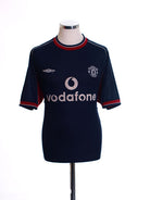 2000-01 Manchester United Third Shirt M Football Shirt
