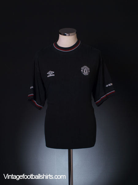 2000-01 Manchester United Training Shirt L Training Shirt