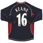 2000-01 Manchester United Umbro Third Shirt Keane #16 L.Boys Football Shirt