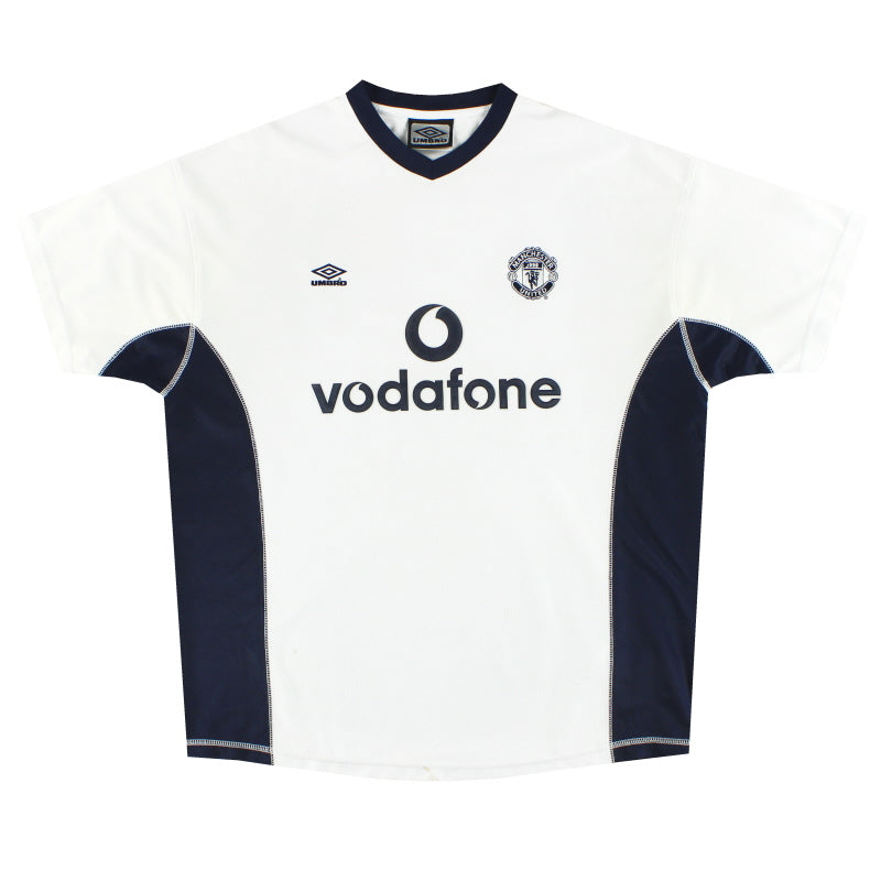 2000-01 Manchester United Umbro Training Shirt XL Training Shirt