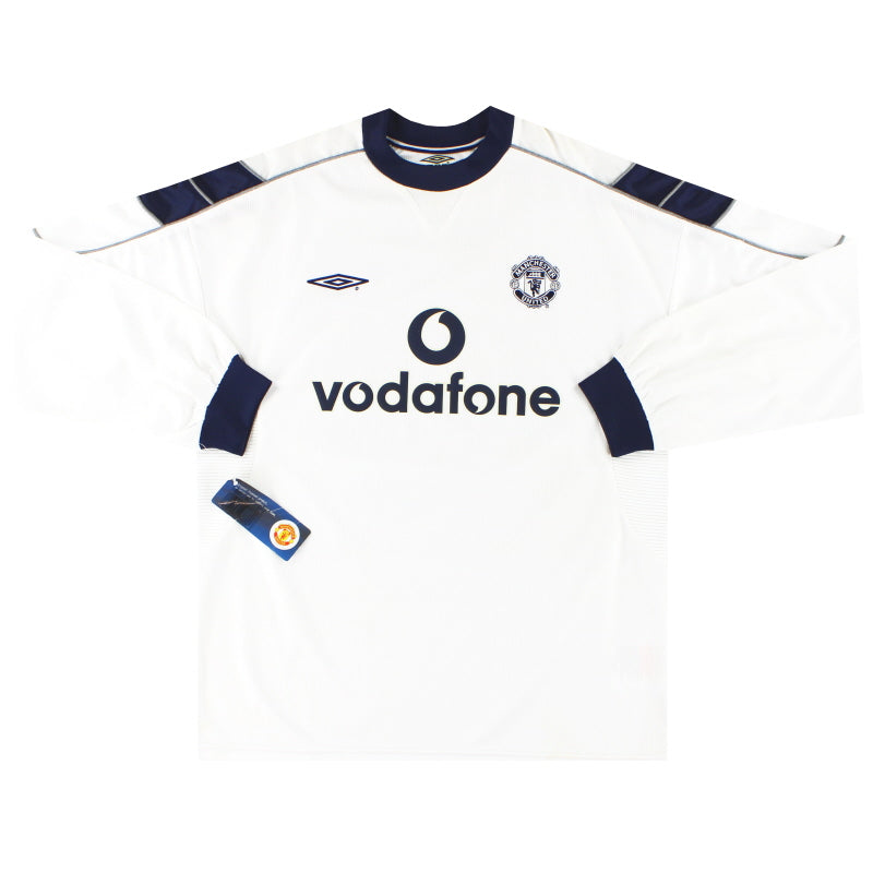 2000-01 Manchester United Umbro Away Shirt L/S *w/tags* L Football Shirt