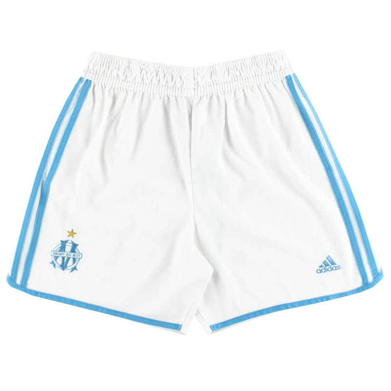 2000-01 Marseille adidas Home Shorts *Mint* M Football Shorts