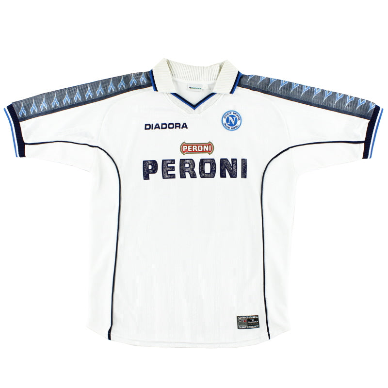2000-01 Napoli Away Shirt XL Football Shirt