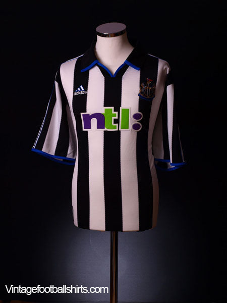 2000-01 Newcastle Home Shirt L Football Shirt