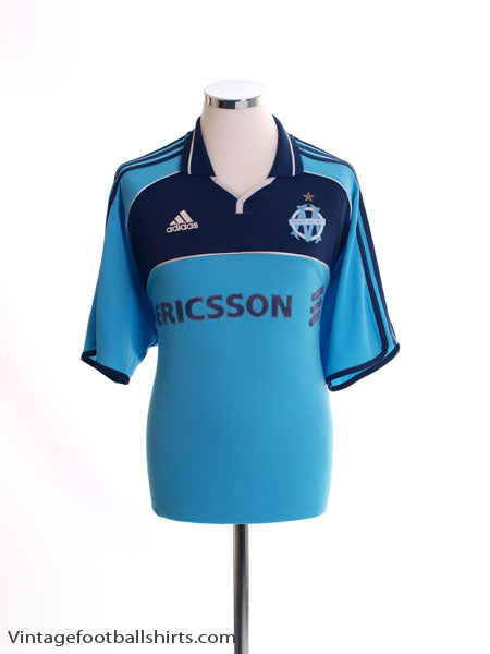 2000-01 Olympique Marseille Third Shirt L Football Shirt