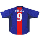 2000-01 Paris Saint-Germain Nike Home Shirt Anelka #9 XL Football Shirt