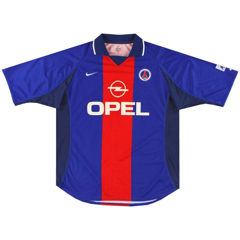 2000-01 Paris Saint-Germain Nike Home Shirt Anelka #9 XL | Vintage
