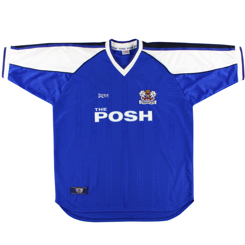 2000-01 Peterborough Soke Home Shirt *As New* XL Football Shirt
