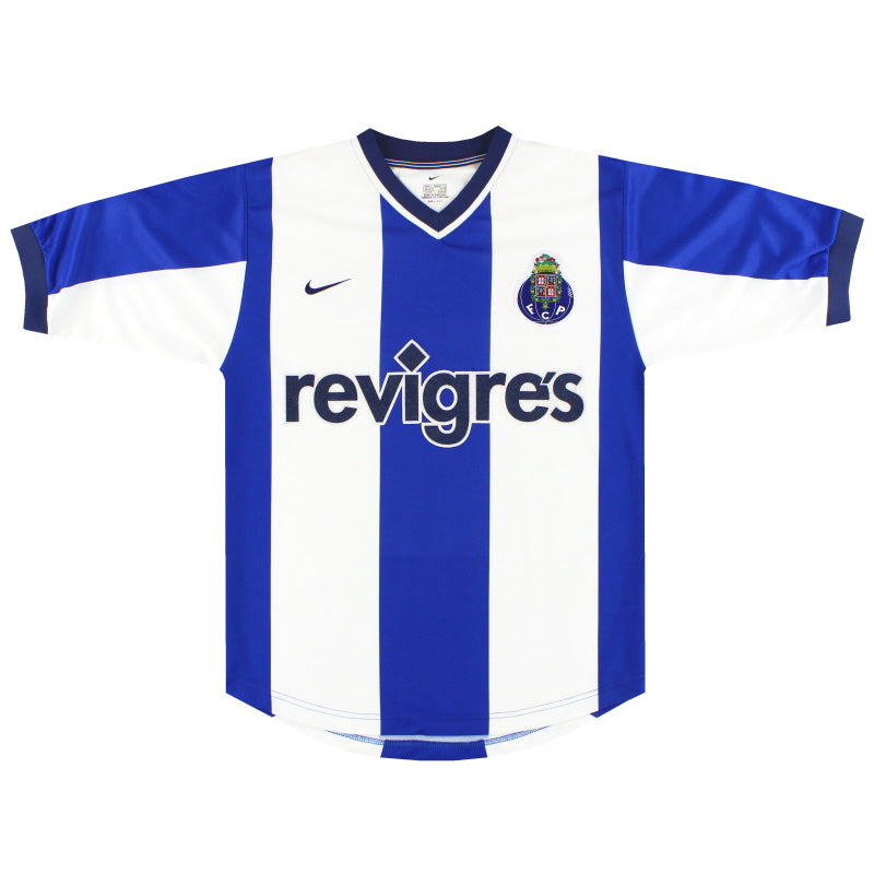 2000-01 Porto Nike Home Shirt S Football Shirt
