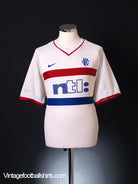 2000-01 Rangers Away Shirt XL Football Shirt