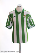 2000-01 Real Betis Home Shirt L Football Shirt
