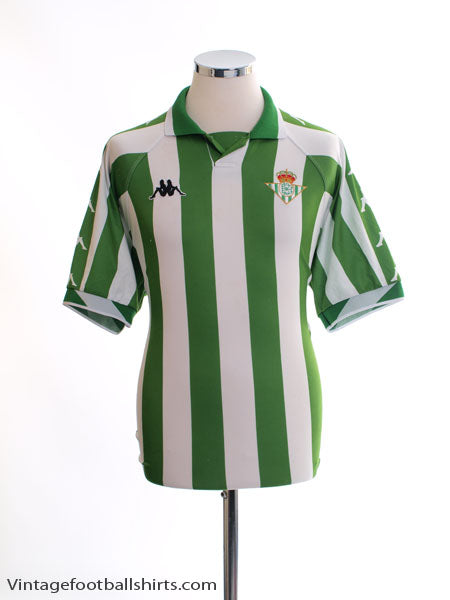 2000-01 Real Betis Home Shirt L Football Shirt