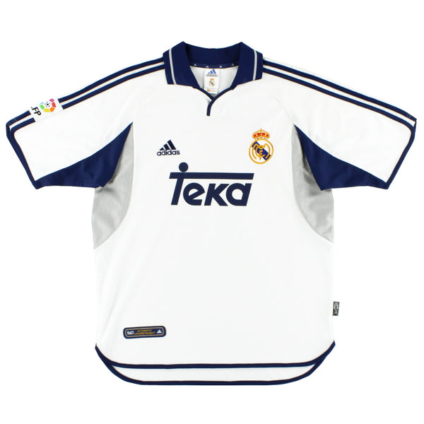 2000-01 Real Madrid adidas Home Shirt XL 685331 | Vintage Football