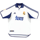 2000-01 Real Madrid adidas Home Shirt M Football Shirt