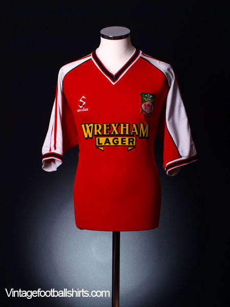 2000-01 Wrexham Home Shirt *Mint* XL Football Shirt