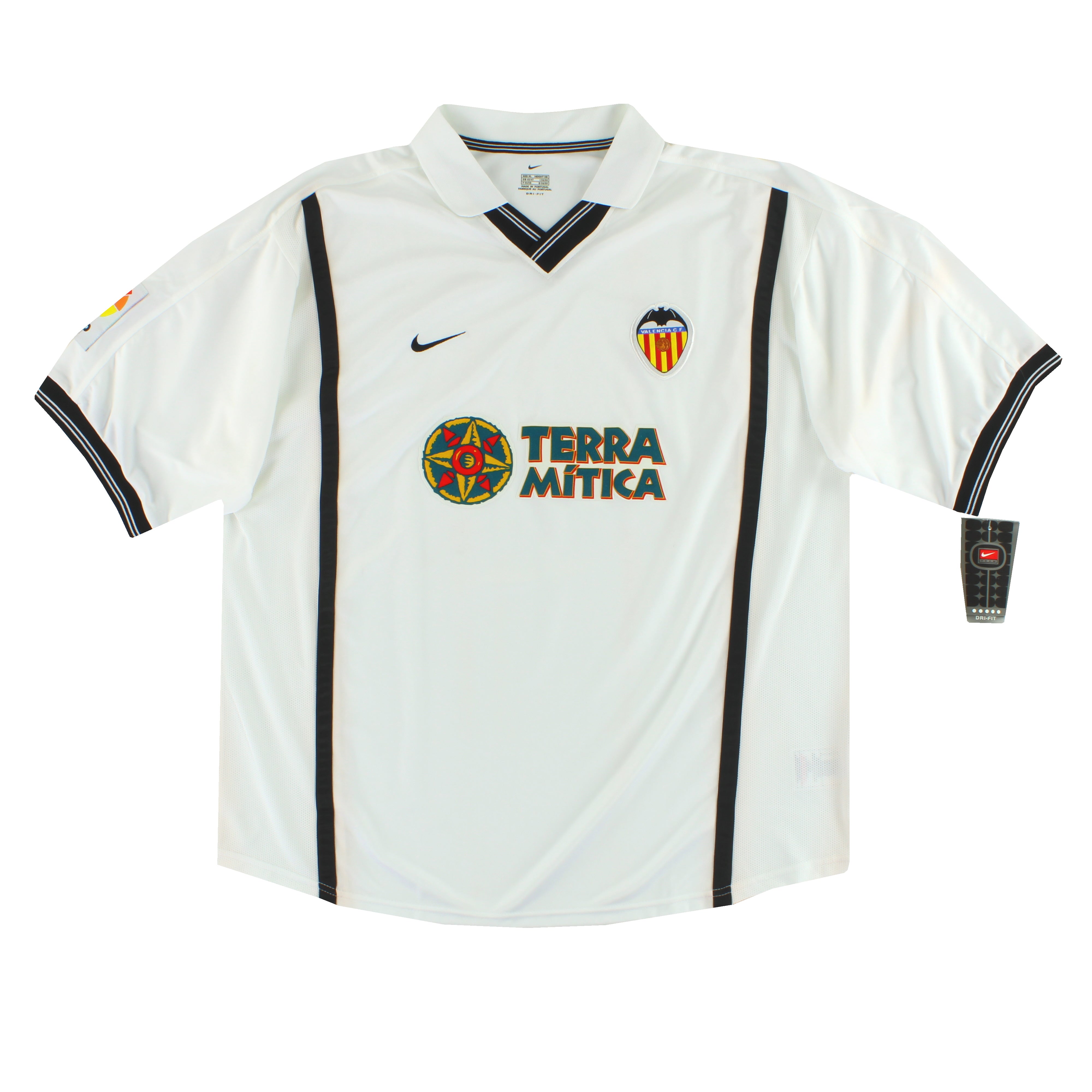 2000-01 Valencia Nike Home Shirt *w/tags* XL 167060-100 | Vintage
