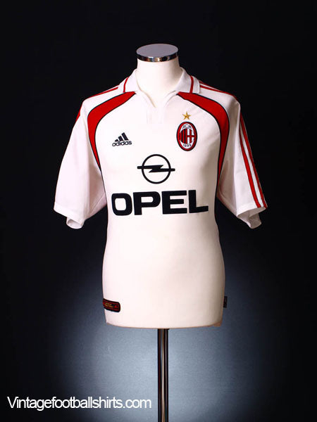2000-02 AC Milan Away Shirt L Football Shirt