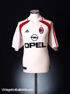 2000-02 AC Milan Away Shirt M Football Shirt