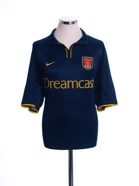 2000-02 Arsenal European Shirt M Football Shirt