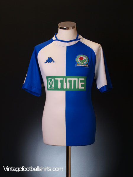 2000-02 Blackburn Home Shirt S Football Shirt
