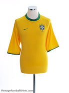 2000-02 Brazil Home Shirt XL Football Shirt