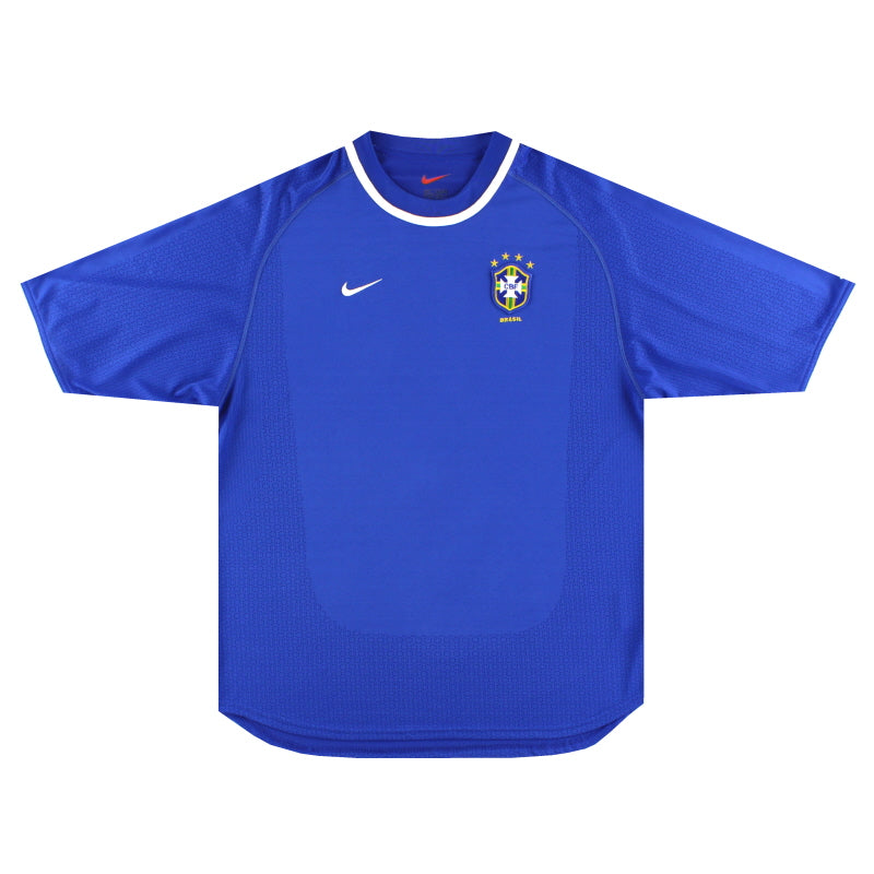 2000-02 Brazil Nike Away Shirt XL | Vintage Football Shirts